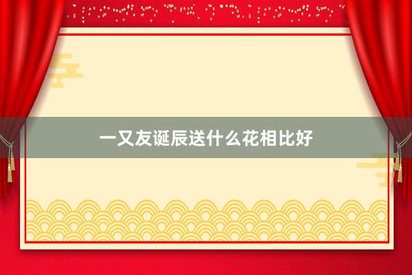 一又友诞辰送什么花相比好